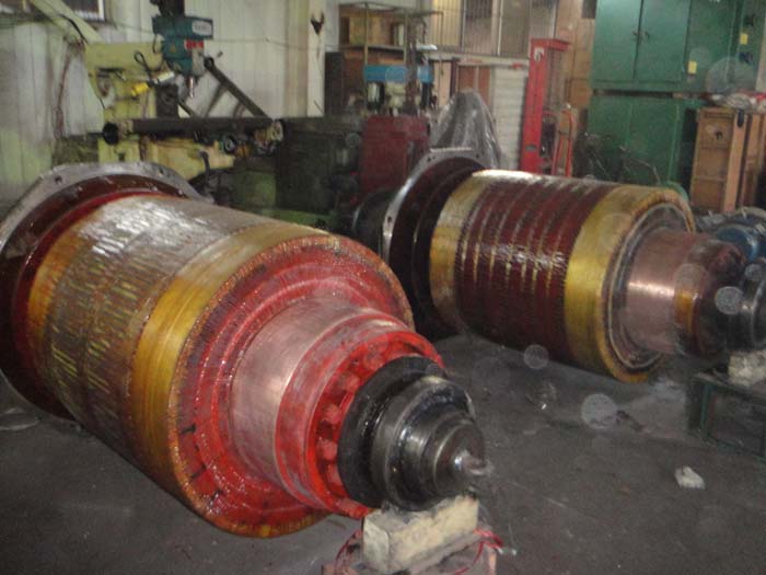 直流電機(jī)維修修理換向器內(nèi)部短路故障處理方法